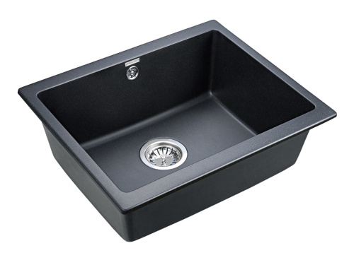 Кухонная мойка Paulmark GERA 60 PM205546-BLM 55х45 цвет черный - фото 2